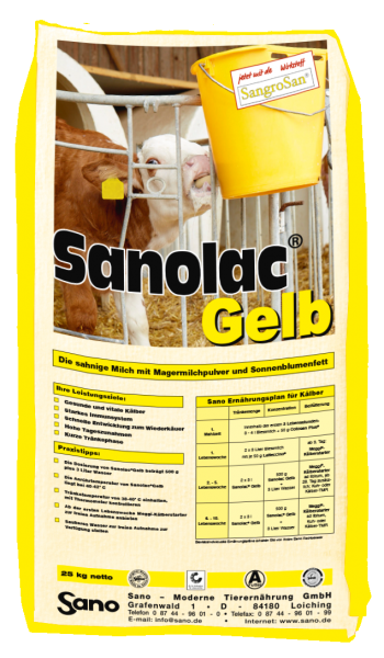 SANOLAC GELB Milchpulver | Sackware (25kg)