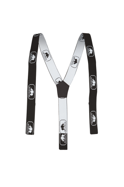 SIP Protection Hosenträger mit Klett schwarz-weiß 120cm