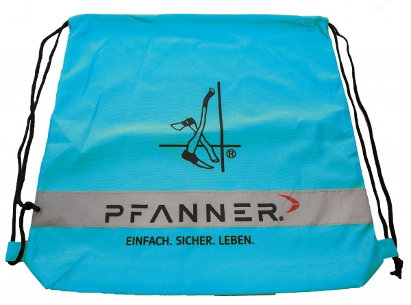 107175 PFANNER Rucksack Tagestasche Beutel neonblau (85)