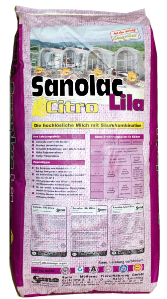 SANOLAC LILA CITRO Milchpulver | Sackware (25kg)