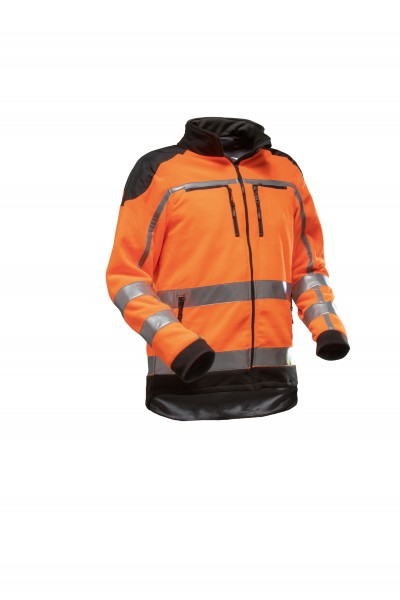 102348 PFANNER Zipp2Zipp Jobby Colour Warn-Fleecejacke EN 20471 neonorange