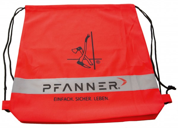 107175 PFANNER Rucksack Tagestasche Beutel neonrot (84)