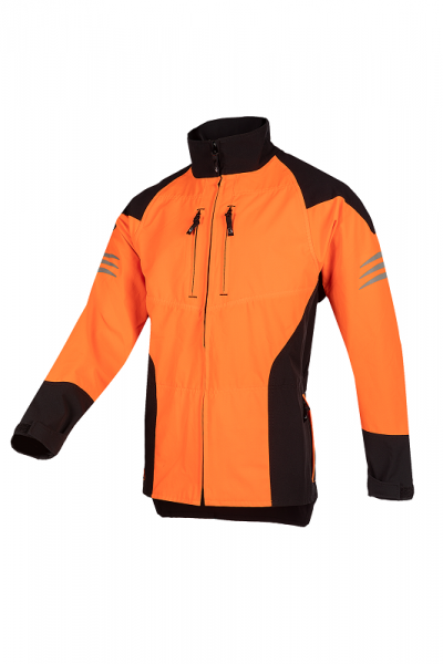 SIP Protection Forstjacke Shinobi neonorange-schwarz vorn 60059365