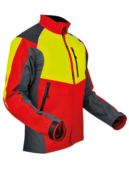 105544 PFANNER Ventilation Jacke rot-neongelb