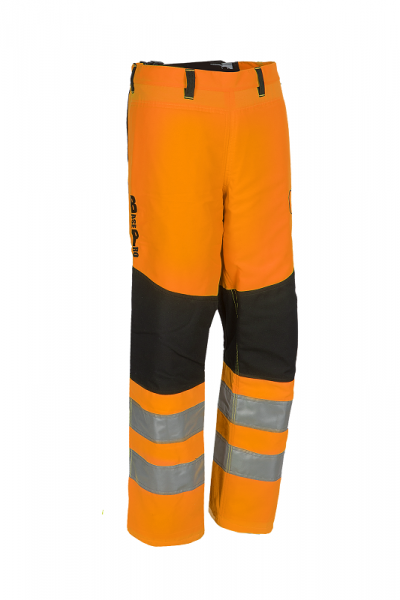 SIP HI-VIS Schnittschutzbeinlinge, EN ISO 20471 Klasse 2, Klasse 1 Typ B neonorange vorne