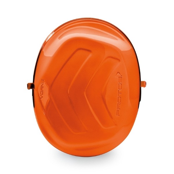 PROTOS Protos Integral Gehörschutzkapsel-Paar (ohne Bügel) orange 60