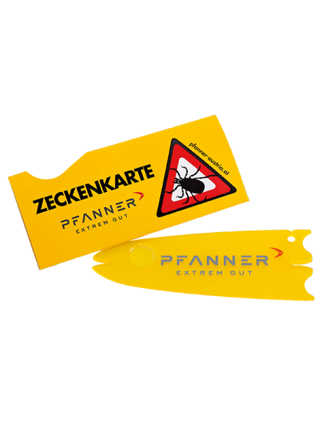PFANNER Zeckenkarte