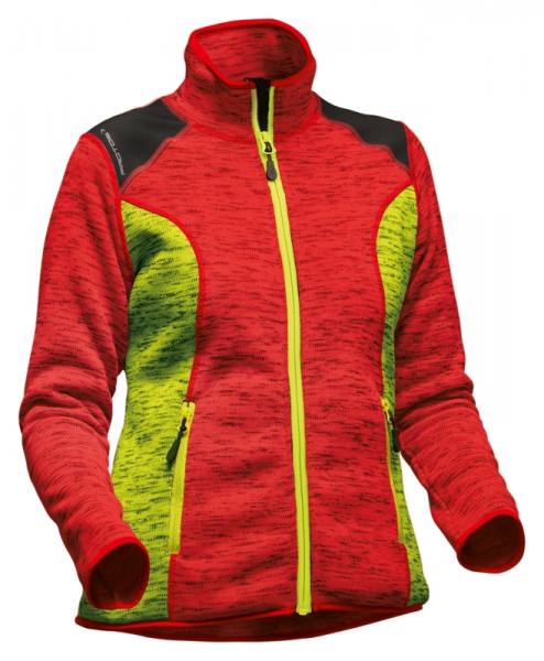 104231 PFANNER Protos Inuitjacke Women rot-neongelb-melange