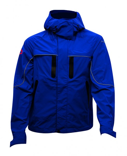 PFANNER Zipp2Zipp Stretch-Regenjacke mit abnehmbarer Kapuze