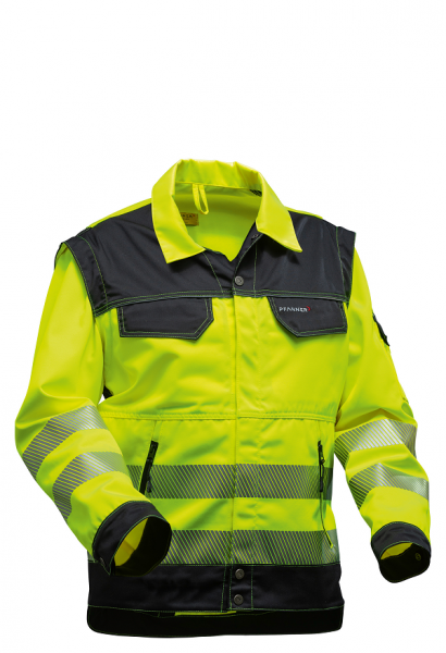 102183 PFANNER StretchZone Warnjacke EN 20471 neongelb